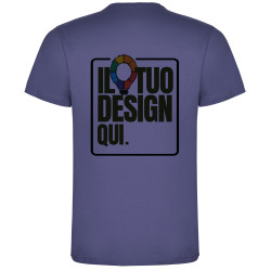 T-Shirt Unisex Blu Denim
