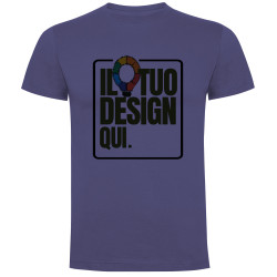 T-Shirt Unisex Blu Denim