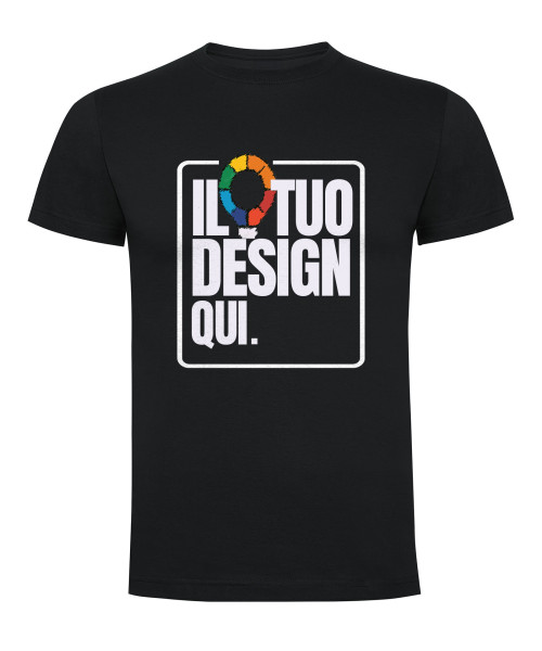 T-Shirt Unisex Piombo Scuro