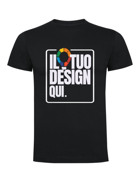 T-Shirt Unisex Piombo Scuro