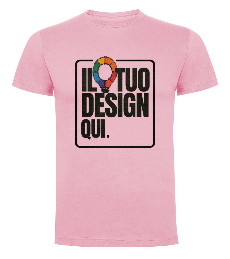 T-Shirt Unisex Rosa Chiaro