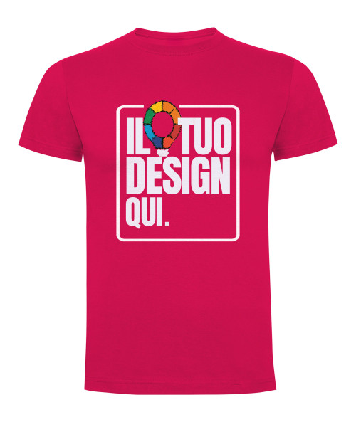 T-Shirt Unisex Rosa Orchidea