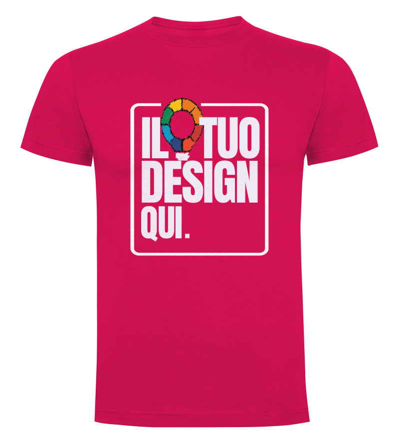 T-Shirt Unisex Rosa Orchidea