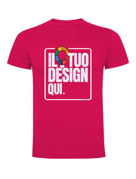 T-Shirt Unisex Rosa Orchidea