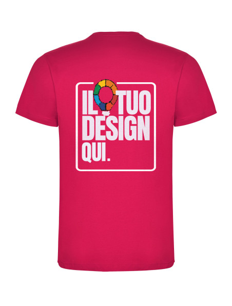 T-Shirt Unisex Rosa Orchidea