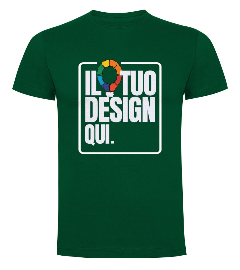 T-Shirt Unisex Verde Bottiglia