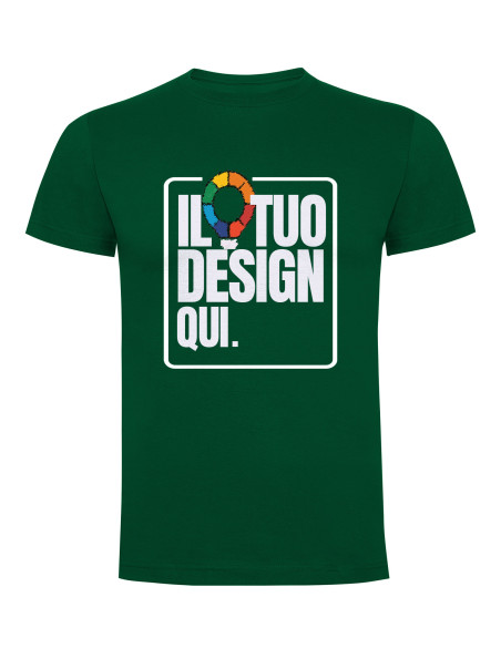 T-Shirt Unisex Verde Bottiglia