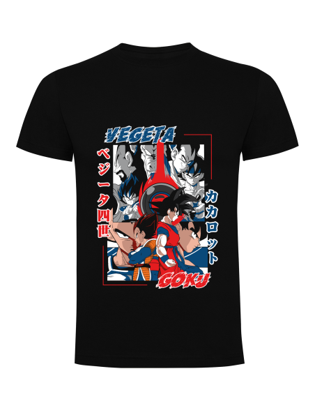T-Shirt Unisex  Goku vs Vegeta | Dragonball