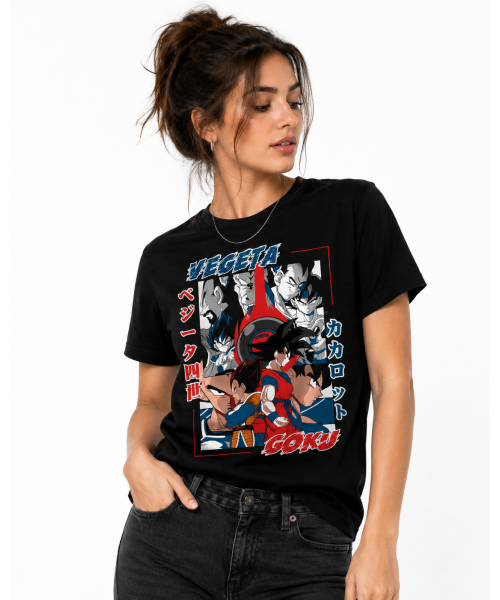 T-Shirt Unisex  Goku vs Vegeta | Dragonball